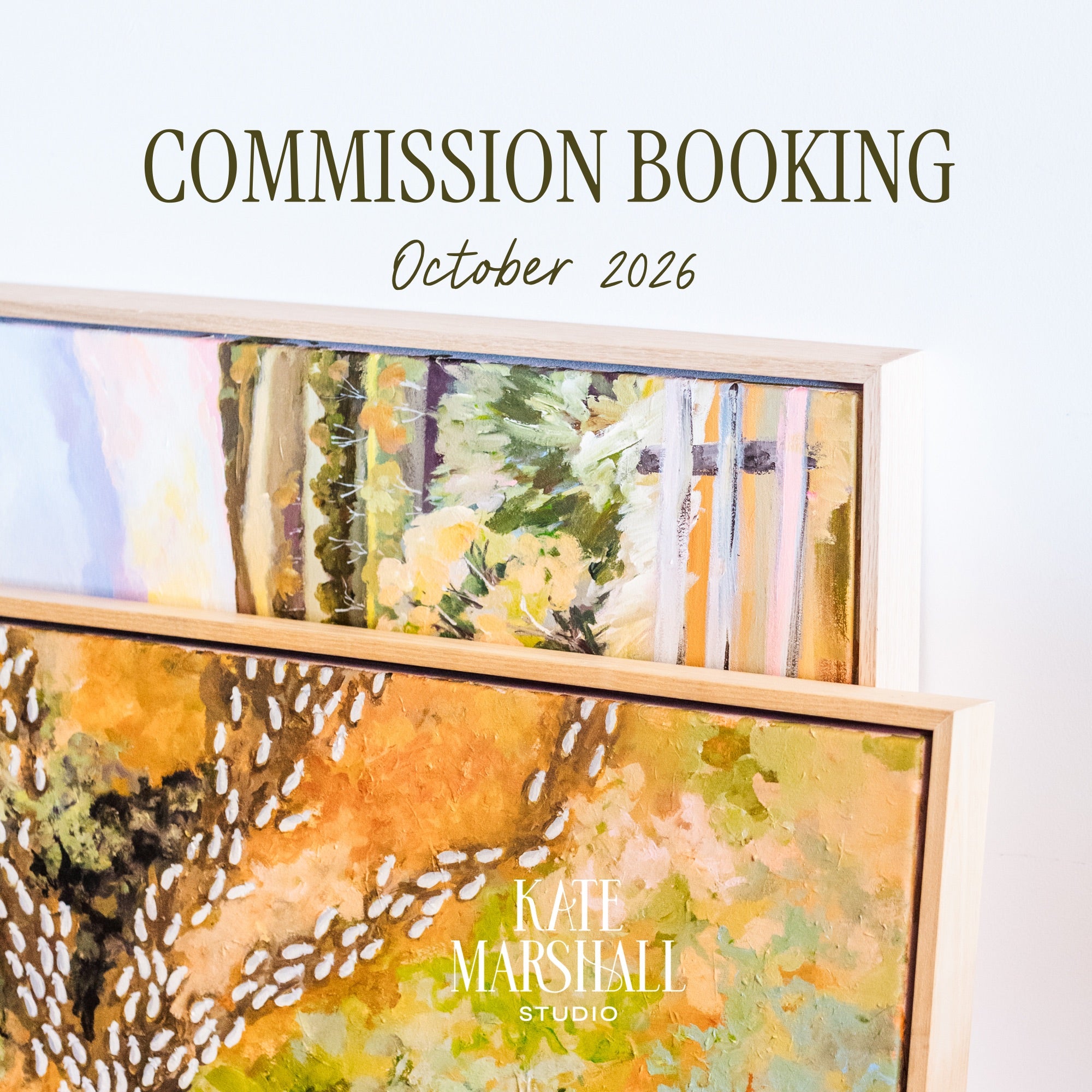 Commission Booking - October 2026